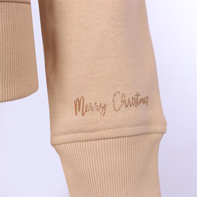 Pullover EJChristmas Vibe Kinder Epplejeck Beige