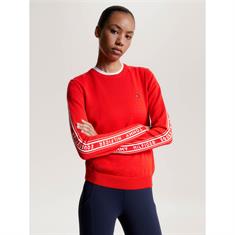 Pullover Seattle Jacquard Tommy Hilfiger Rot