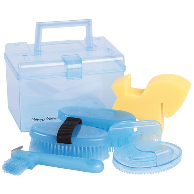 Putzkiste Mini Geschenkbox Gefüllt Harry's Horse Blau
