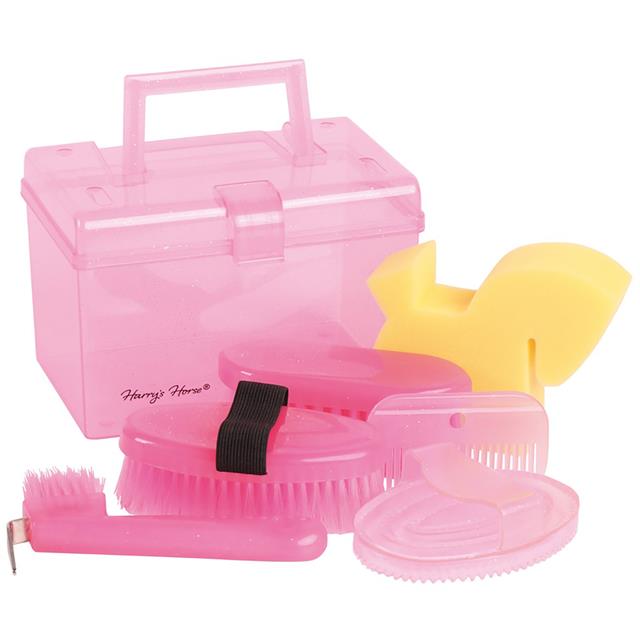 Putzkiste Mini Geschenkbox Gefüllt Harry's Horse Rosa