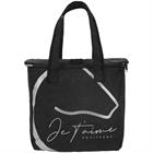 Putztasche Je t'aime Equithème Schwarz