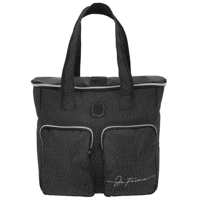 Putztasche Je t'aime Equithème Schwarz
