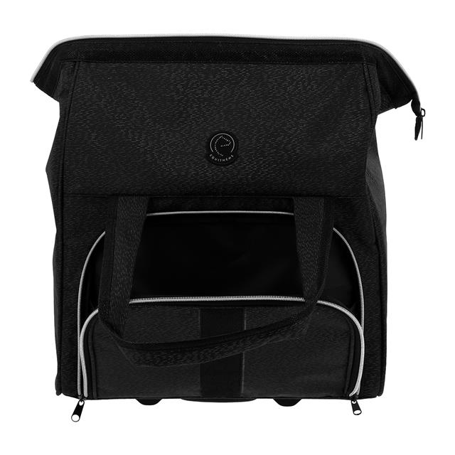 Putztasche mit Rollen Equithème Schwarz