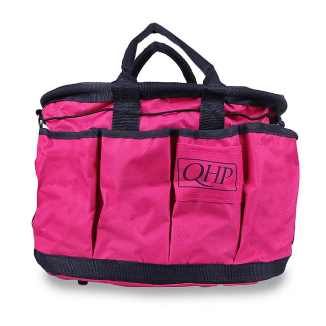 Putztasche QHP Rosa-Schwarz