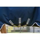 Regendecke Horseware Amigo 1200D 0g Dunkelblau-Grau