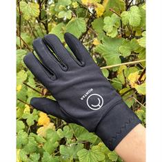Reithandschuhe Softshell Montar Schwarz