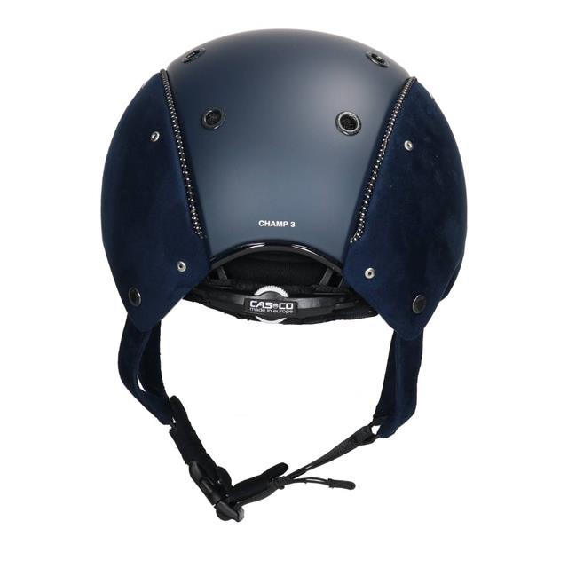 Reithelm Champ-3 Nubuk Casco Dunkelblau