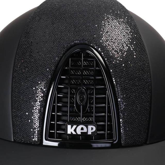 Reithelm Cromo Textile Glitter Schwarz KEP Italia Schwarz