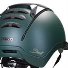 Reithelm Duell Casco Dunkelgrün
