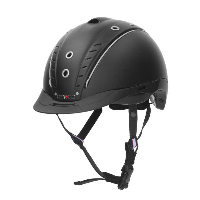 Reithelm Mistrall II VG1 Casco Schwarz