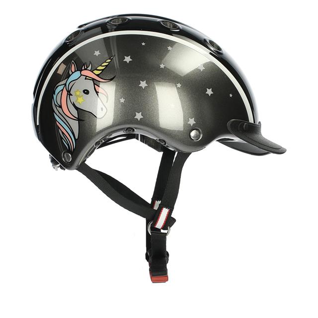 Reithelm Nori Unicorn Casco Schwarz-Grau