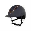 Reithelm Omega Painted Glitter BR Schwarz-Gold