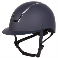 Reithelm Royal Matt Harry's Horse Dunkelblau-Silber