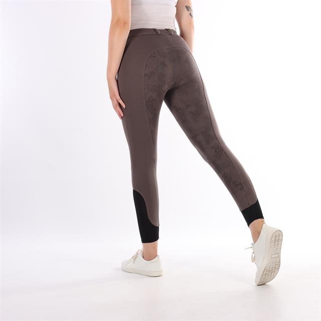 Reithose Basic Vollbesatz Silikon Barato Grau