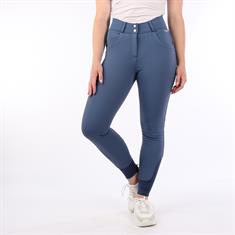 Reithose Bergen Vollbesatz Silikon Harry's Horse Mittelblau