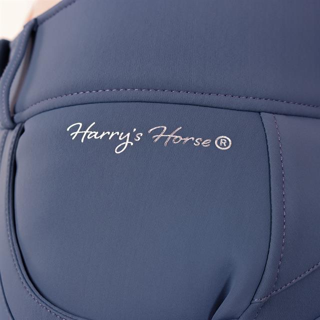 Reithose Bergen Vollbesatz Silikon Harry's Horse Mittelblau