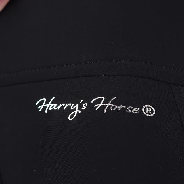 Reithose Bergen Vollbesatz Silikon Harry's Horse Schwarz