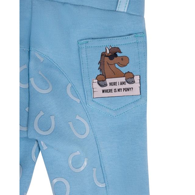 Reithose Bobby Kids QHP Hellblau