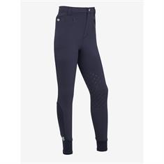 Reithose Boys Kniebesatz Silikon LeMieux Dunkelblau