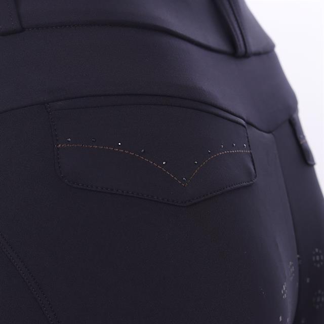 Reithose CAVALCandera Vollbesatz Silikon Cavallo Dunkelblau