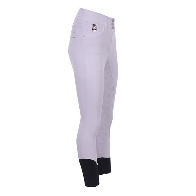 Reithose CAVALCeline X Vollbesatz Silikon Cavallo Weiß