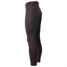 Reithose EJacca Herren Vollbesatz Leder Epplejeck Dunkelgrau