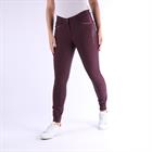 Reithose El Capone Vollbesatz Silikon Imperial Riding Dunkelrot
