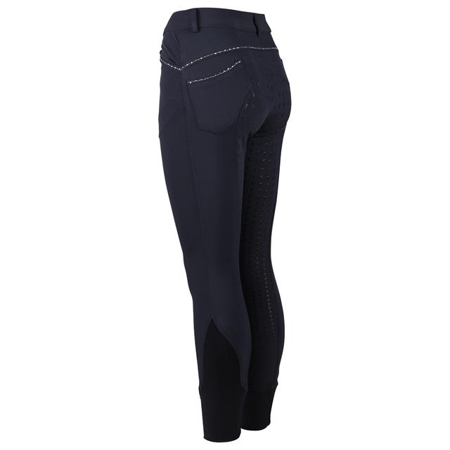 Reithose Elodie Diamond Kids Vollbesatz Silikon Easy Rider Dunkelblau