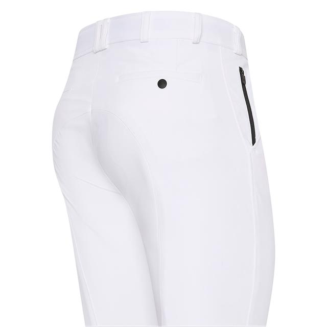 Reithose ESMarco Men Kniebesatz Silikon euro-star Weiß