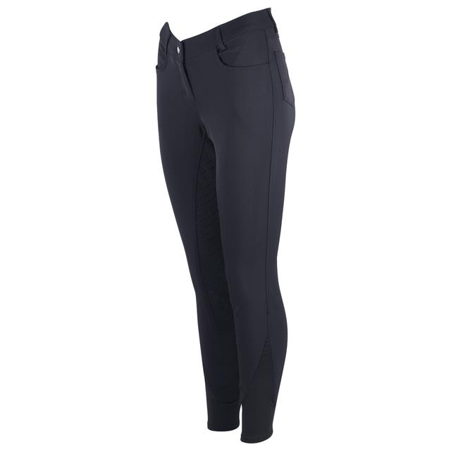 Reithose Evita Kids Vollbesatz Silikon Easy Rider Schwarz