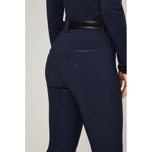 Reithose Freya Pro Vollbesatz Silikon LeMieux Dunkelblau