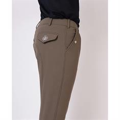 Reithose Gary Men Kniebesatz Silikon Montar Braun