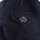 Reithose Gary Men Kniebesatz Silikon Montar Denim