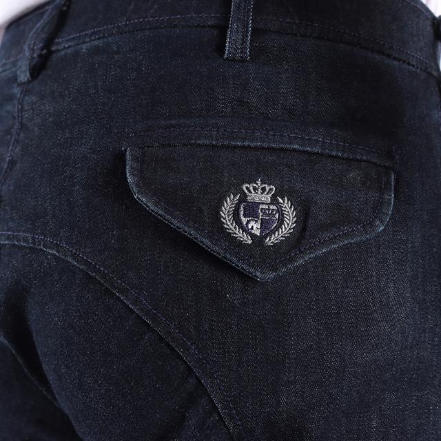 Reithose Gary Men Kniebesatz Silikon Montar Denim