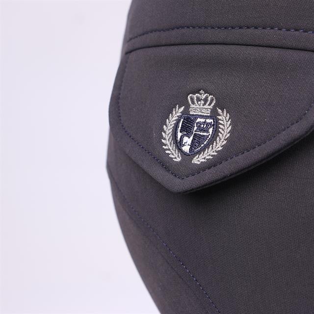 Reithose Gary Men Kniebesatz Silikon Montar Dunkelblau