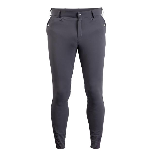 Reithose Gary Men Kniebesatz Silikon Montar Grau