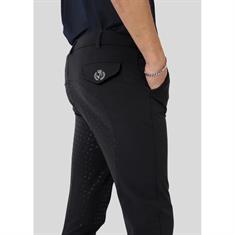 Reithose Gary Vollbesatz Silikon Montar Schwarz