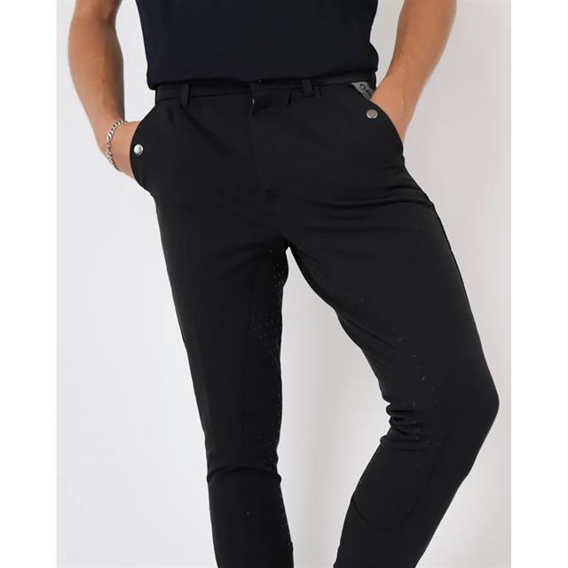 Reithose Gary Vollbesatz Silikon Montar Schwarz