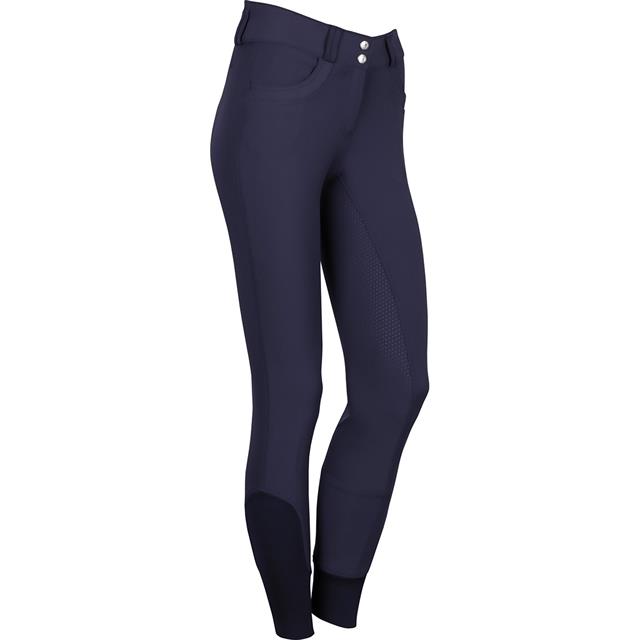 Reithose High-Waist Vollbesatz Silikon Harry's Horse Dunkelblau