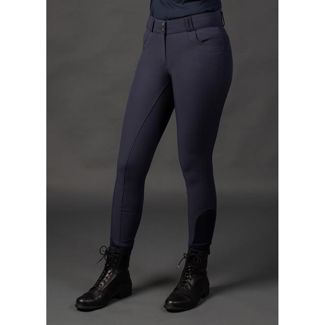 Reithose High-Waist Vollbesatz Silikon Harry's Horse Dunkelblau