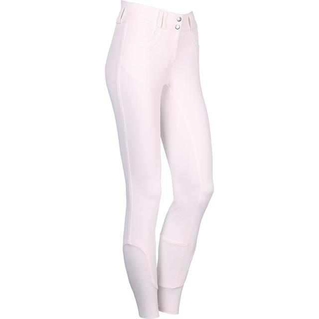 Reithose High-Waist Vollbesatz Silikon Harry's Horse Weiß
