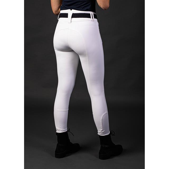 Reithose High-Waist Vollbesatz Silikon Harry's Horse Weiß