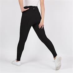 Reithose Highwaist 2.0 Kniebesatz Silikon Montar Schwarz