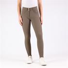 Reithose Highwaist 2.0 Vollbesatz Silikon Montar Braun