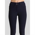 Reithose Highwaist 2.0 Vollbesatz Silikon Montar Dunkelblau-Dunkelblau