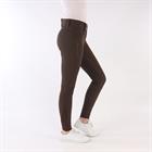 Reithose Highwaist 2.0 Vollbesatz Silikon Montar Dunkelbraun