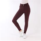 Reithose Highwaist 2.0 Vollbesatz Silikon Montar Dunkelrot