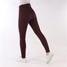 Reithose Highwaist 2.0 Vollbesatz Silikon Montar Dunkelrot