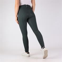 Reithose Highwaist 2.0 Vollbesatz Silikon Montar Grün