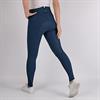 Reithose Highwaist 2.0 Vollbesatz Silikon Montar Mittelblau